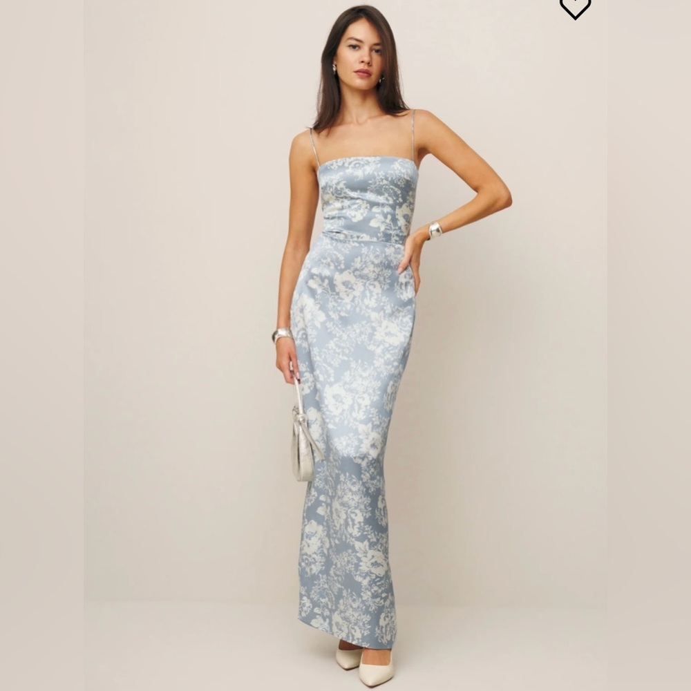 Reformation Frankie Silk dress